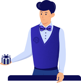 Le Croupier du Casino En Direct